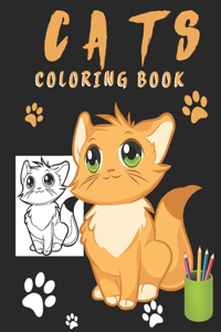 Cats Coloring Book