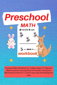 Preschool Math Workbook for Ages 2-3-4