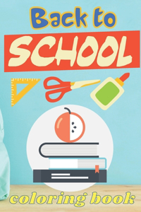 back to school coloring book