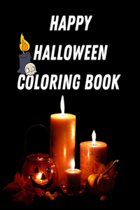 Happy Halloween Coloring Book