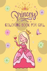 Princess Coloring Book for Girl