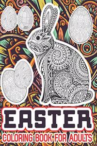 Easter Coloring Book For Adults