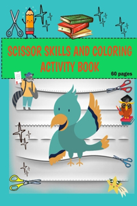 Scissor Skills And Coloring Activity Book