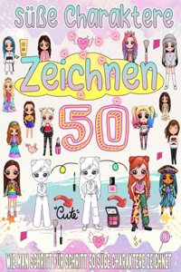 zeichnen lernen süße Charaktere