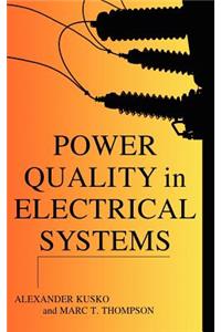 Power Quality in Electrical Systems