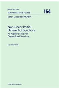 Non-Linear Partial Differential Equations