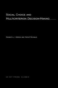 Social Choice and Multicriterion Decision-Making