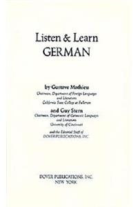 Listen & Learn German (Manual Only)