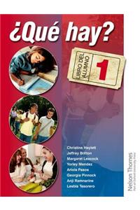 ¿Qué Hay? Libro del Alumno 1