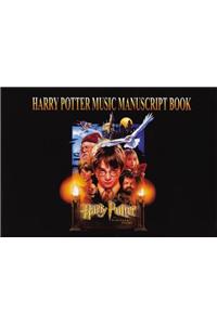 Harry Potter Music Manuscript Book