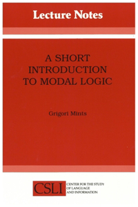 A Short Introduction to Modal Logic, 30