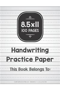 Handwriting Practice Paper