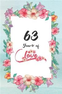 63rd Anniversary Journal