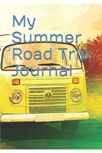 My Summer Road Trip Journal