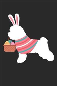 Bichon Frise Journal - Bichon Frise Notebook - Easter Gift for Bichon Frise Lovers