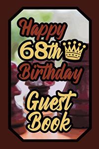 Happy 68th Birthday Guest Book