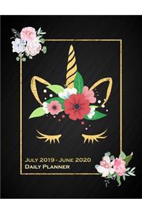 July 2019 - June 2020 Daily Planner