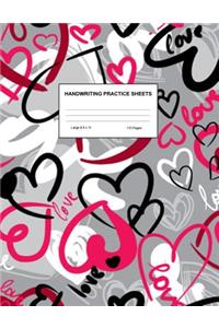 Handwriting Practice Sheets