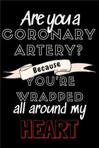 Are You a Coronary Artery?: Medical Joke 6x9in 100 Page Journal, Notebook, Workbook, Diary