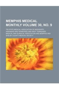 Memphis Medical Monthly Volume 30, No. 9
