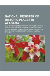 National Register of Historic Places in Alabama