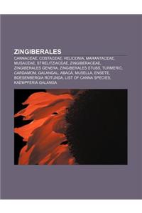 Zingiberales: Cannaceae, Costaceae, Heliconia, Marantaceae, Musaceae, Strelitziaceae, Zingiberaceae, Zingiberales Genera, Zingiberal