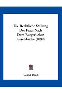 Die Rechtliche Stellung Der Frau
