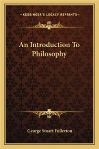 Introduction to Philosophy