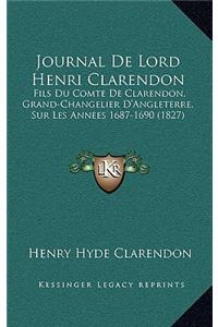 Journal De Lord Henri Clarendon