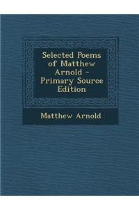 Selected Poems of Matthew Arnold