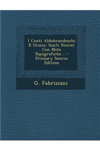 I Conti Aldobrandeschi E Orsini
