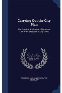 Carrying Out the City Plan