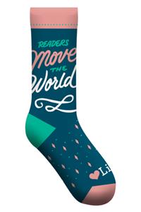 Readers Move the World Socks