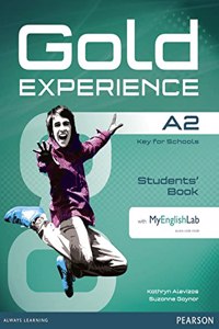 Gold Experience A2 Students' Book for DVD-ROM and MyLab Pack