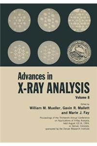 Advances in X-Ray Analysis