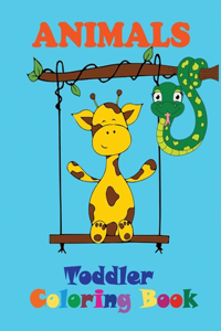 Animals - Toddler Coloring Book
