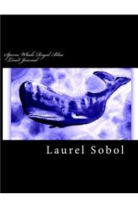 Sperm Whale Royal Blue Lined Journal
