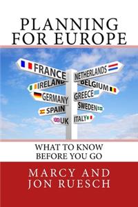 Planning for Europe