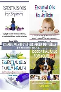 Essential Oils Box Set For Specific Individuals