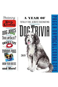 A Year of Dog Trivia Page-A-Day Calendar 2019