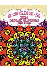 Color De Su Ano -2016 Calendario Para Colorear
