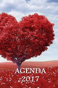Agenda 2017 -Árbol corazón