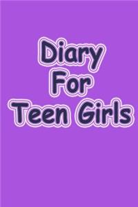 Diary For Teen Girls