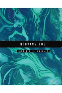 Reading Log: Turquoise Marble Reading Log for Book Lovers - Over 100 Pages Favorite Books Record (8x10)