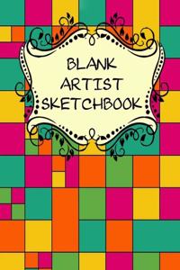 Blank Artist Sketchbook 8