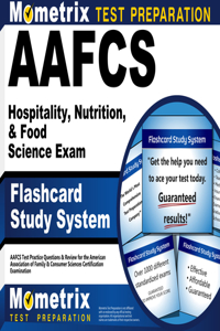Aafcs Hospitality, Nutrition, & Food Science Exam Flashcard Study System