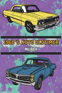1960's Auto Oldtimer Malbuch