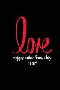 happy valentines day heart Happy Valentine's Day message