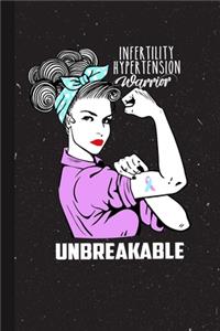 Infertility Hypertension Warrior Unbreakable