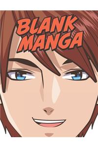 Blank Manga Comic Notebook [8.5x11][150pages]